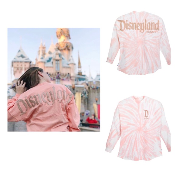 Disney Tops - Disney Spirit Jersey Tie-Dye Briar Rose Gold Small